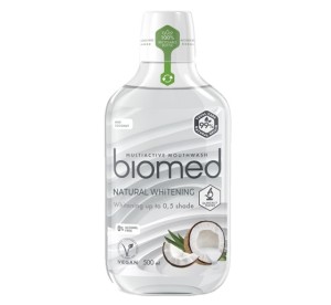 Biomed mondwater natural white 500ml.